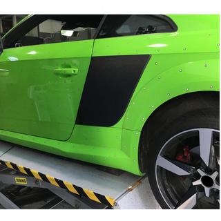 Kulfiber skærmbreddere bag (2015-2019, Kulfiber) Audi TT 2014–2023 foto 2