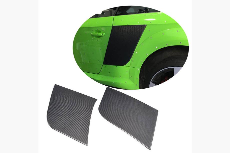 Audi TT 2014–2023 Kulfiber skærmbreddere bag (2015-2019, Kulfiber) Image