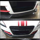 Audi TT 2006–2014 Frontspoilerlæbe til forreste kofanger Lip V2 (Carbon) foto 3