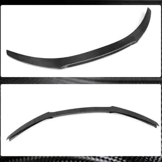 Frontspoilerlæbe til forreste kofanger Lip V2 (Carbon) foto 4