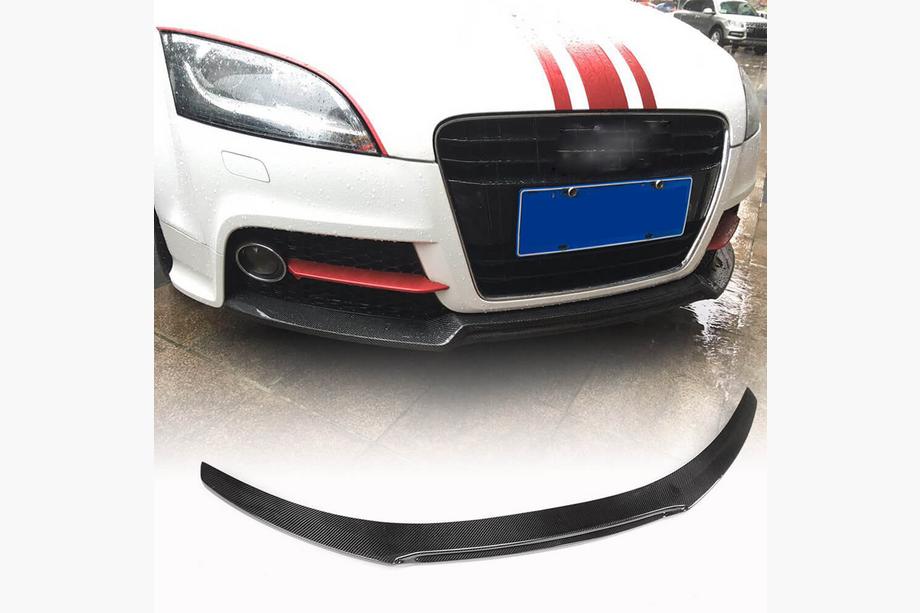 Audi TT 2006–2014 Frontspoilerlæbe til forreste kofanger Lip V2 (Carbon) Image