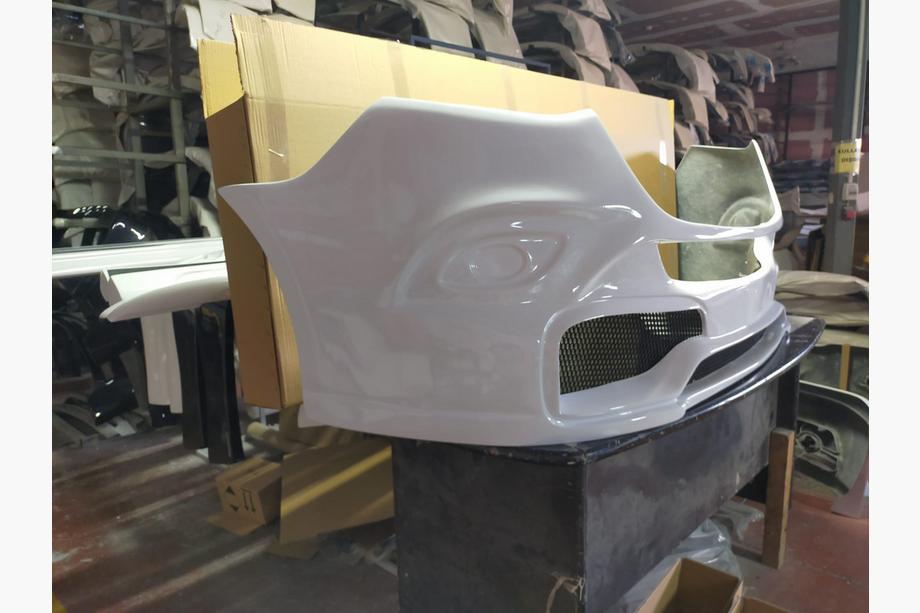 Mercedes Sprinter W907/W910 2018– Frontlip til forkofanger V2 (til lakering) Foto 4
