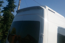 Mercedes Sprinter W907/W910 2018– Anatomik spoiler (smal model, til lakering) foto 3