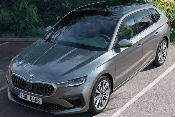 Test af hatchbacken Skoda Scala: facelift af 1. generation