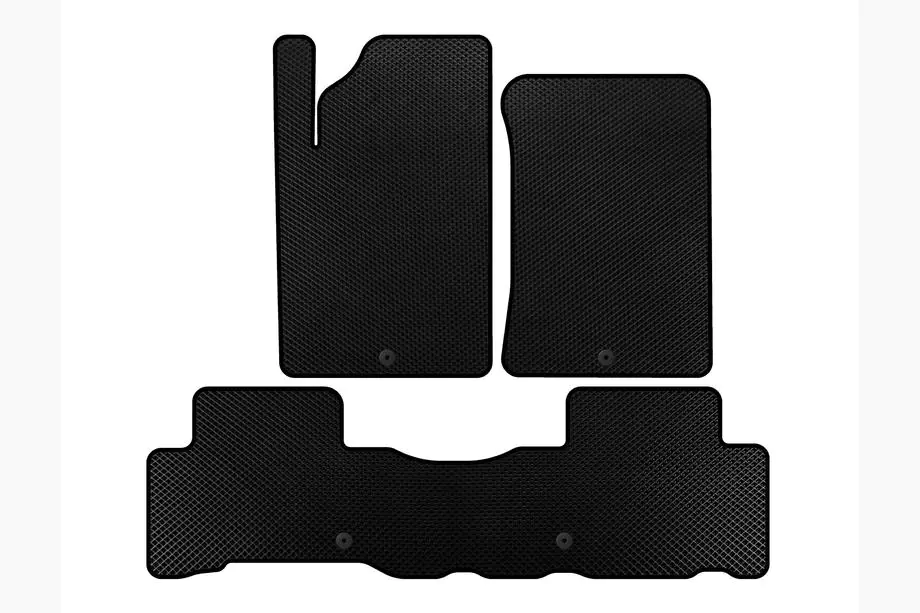 SsangYong Rexton II 2017– EVA gulvmåtter (sorte) Image