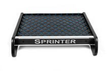 Mercedes Sprinter W907/W910 2018– Instrumentbordshylde (sort med blå syning) foto 1