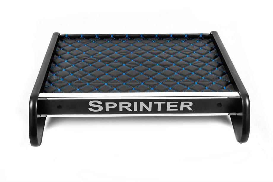 Mercedes Sprinter W907/W910 2018– Instrumentbordshylde (sort med blå syning) Image