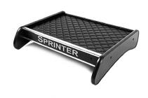 Mercedes Sprinter W907/W910 2018– Instrumentbordshylde (sort med sort syning) foto 3