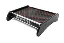 Mercedes Sprinter W907/W910 2018– Hylde til instrumentbord (sort med rød syning) foto 3