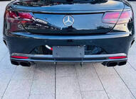 Mercedes S-class C217 Coupé 2014–2020 BRB sæt med kulfiberafdækninger foto 3