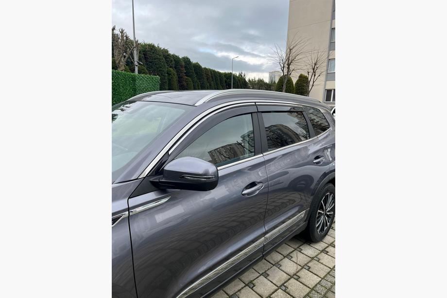 Chery Tiggo 8 2017– Vindafvisere med kromliste (4 stk., Sunplex Steinless) Image