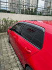 Volkswagen Golf 6 2008–2014 Vindafvisere til vinduer med kromliste HB (4 stk., Sunplex Steinless) foto 1