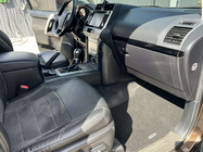 Toyota Land Cruiser Prado 150 2009–2023 Premium tekstilmåtter (sorte) 7-personers, 2013-2022 foto 2