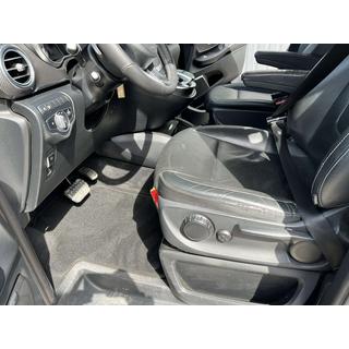 Premium tekstilmåtter til V-class, ExtraLong, 2 sidestykker (Kun afhentning, komplet kabine, sort) foto 1