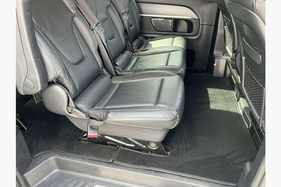 Mercedes Vito/V-klasse W447 2014– Premium tekstilmåtter til V-class, ExtraLong, 2 sidestykker (Kun afhentning, komplet kabine, sort) Foto 2