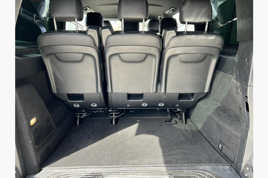 Mercedes Vito/V-klasse W447 2014– Premium tekstilmåtter til V-class, ExtraLong, 2 sidestykker (Kun afhentning, komplet kabine, sort) Foto 5