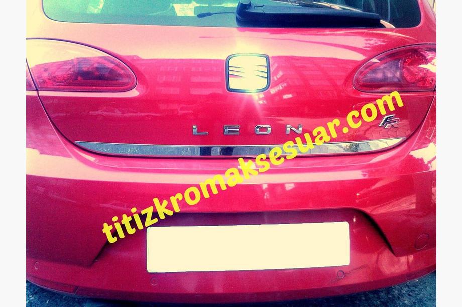 Seat Leon 2005–2012 Bagklapskantliste (rustfrit stål) Foto 2
