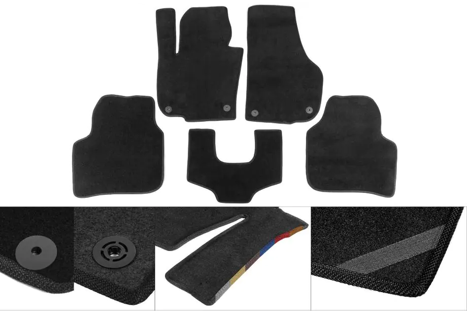 BYD Seagull 2023– Premium tekstilmåtter (Sort) Image