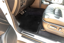 Toyota Land Cruiser 200 2007–2021 Premium tekstilmåtter V-2 (2012-2021, sort) foto 8