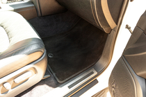 Toyota Land Cruiser 200 2007–2021 Premium tekstilmåtter V-2 (2012-2021, sort) foto 2