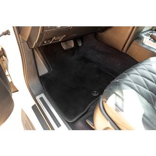 Premium tekstilmåtter V-2 (2012-2021, sort) Toyota Land Cruiser 200 2007–2021 foto 1