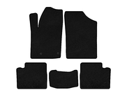 Citroen Berlingo 1996–2008 Premium tekstilmåtter (Sort) foto 1