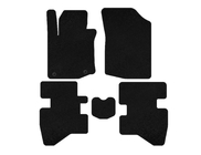 Citroen C-1 2005–2014 Premium tekstilmåtter (HB, Sort) foto 2