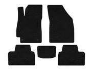 Daewoo Nubira 1997–1999 Premium tekstilmåtter (SD, sort) foto 2
