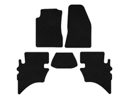 Ford Ranger 2002–2006 Premium tekstilmåtter (Sort) foto 2