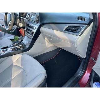 Premium tekstilmåtter (Sort) Hyundai Sonata LF 2014–2019 foto 3
