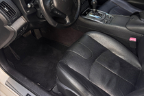 Infiniti G25/G35/37 (V36/CV36) 2006–2015 Premium tekstilmåtter (G37 X, SD, Sort) foto 1
