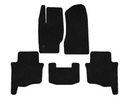 Jeep Grand Cherokee WK 2004–2010 Premium tekstilmåtter (Sort) foto 1