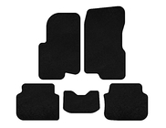 Smart 1998–2007 Tekstilmåtter Premium (2003-2007, Forfour, sorte) foto 1