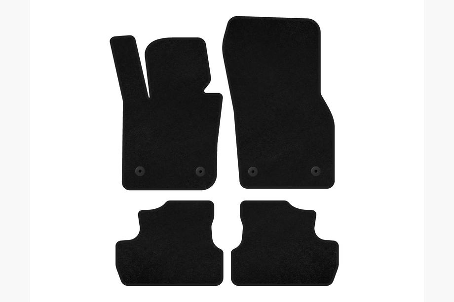 Mini Cooper F55/56/57 2014–2023 Premium tekstilmåtter (til S F56, sort) Image