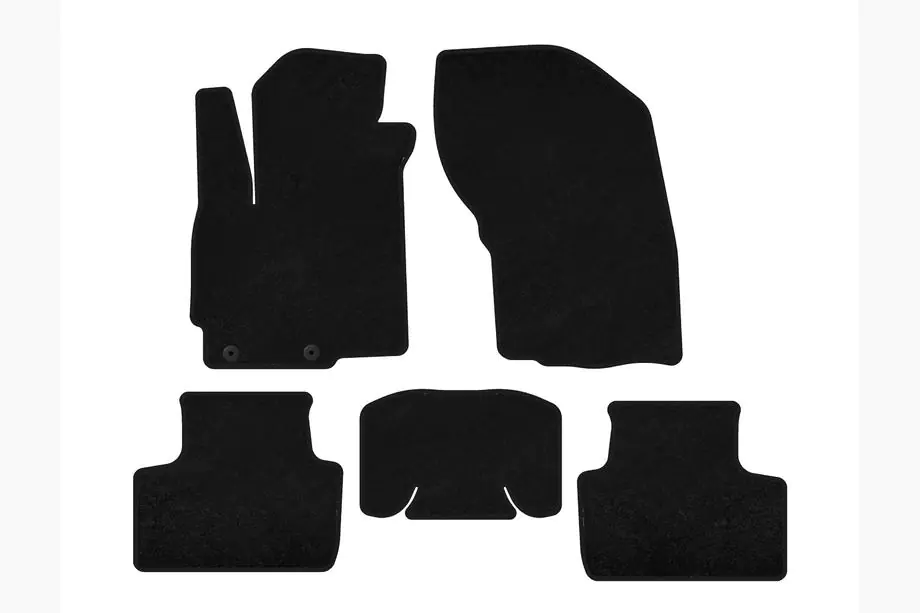 Mitsubishi ASX 2010–2023 Tekstilmåtter Premium (2019-2023, sorte) Image