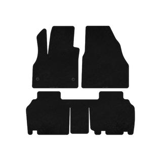 Tekstilmåtter Premium (2 rækker, 5-dørs/7-sæders, sort) Renault Kangoo 2008–2020 foto 1