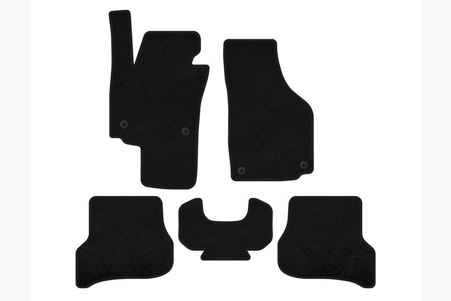 Seat Altea 2004–2015 Premium tekstilmåtter (Sort) Image