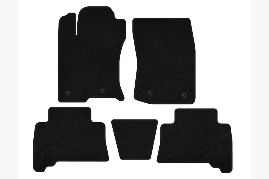 Toyota 4Runner 2009–2024 Tekstilmåtter Premium (2009-2014, Sort) Image