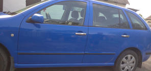 Skoda Fabia 2000–2007 Dørgrebsafdækninger (4 stk., rustfrit stål) Carmos - Tyrkisk stål foto 1
