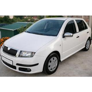 Spejlkapper 2006↗ (2 stk., rustfrit stål) Skoda Fabia 2000–2007 foto 1