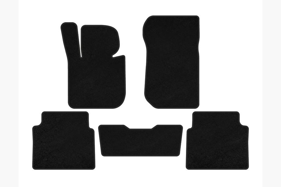 BMW 3-serie E36 1990–2000 Tekstilmåtter Classic (Sort) Image