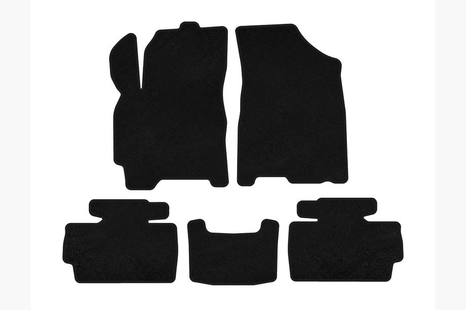 Chery Tiggo 2 2014– Tekstilmåtter Classic (Sort) Image