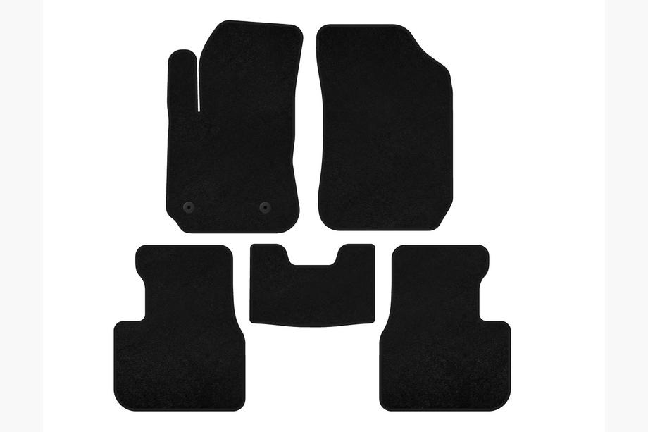 Citroen Cactus 2014–2020 Tekstilmåtter Classic (Sort) Image