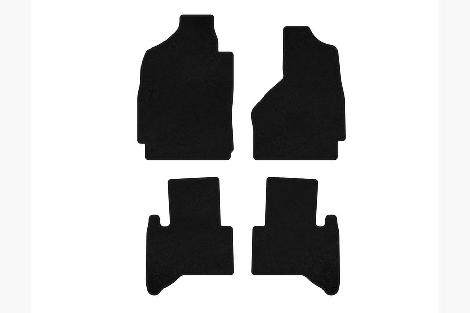Dodge RAM (DR/DH/D1/DC/DM) 2002–2009 Tekstilmåtter Classic (2002-2009, Sort) Image