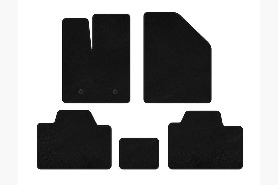 Ford Edge 2006–2014 Tekstilmåtter Classic (Sort) Image