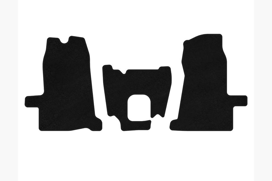 Ford Transit 2000–2014 Tekstilmåtter Classic (2000-2006, 1+1, manuelt gear, Sort) Image