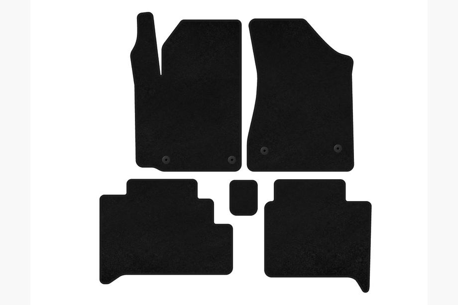 Geely GC-5 2010–2015 Classic tekstilmåtter (HB, sort) Image