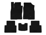 Honda Civic Sedan X 2016–2021 Tekstilmåtter Classic (SD, Sort) foto 1