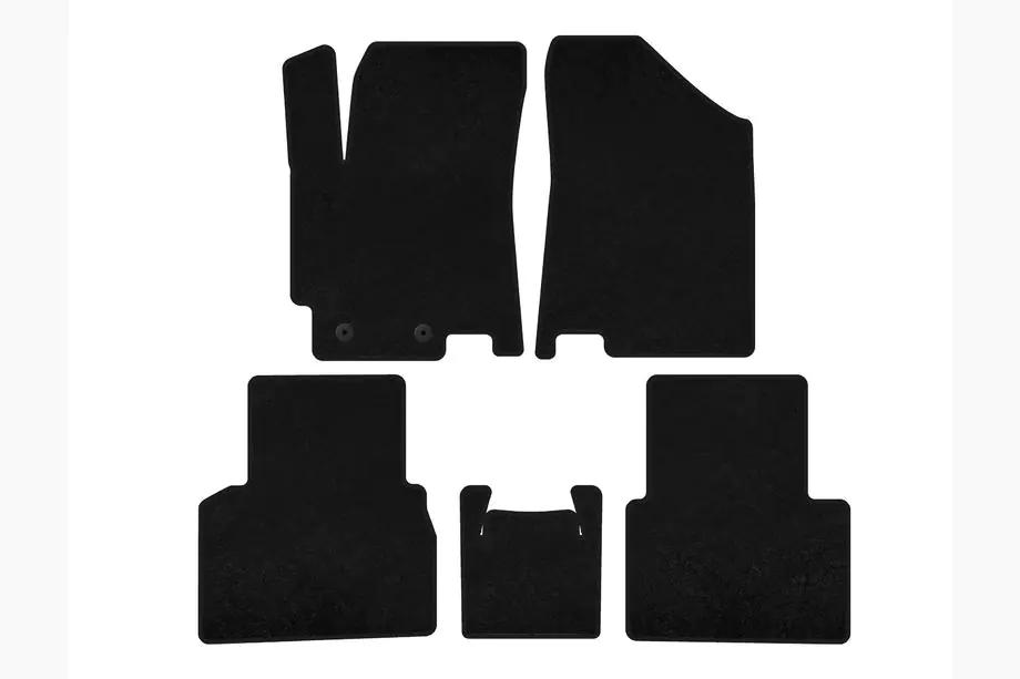 JAC J7 2018– Tekstilmåtter Classic (sorte) Image