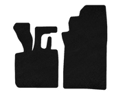 Smart 1998–2007 Tekstilmåtter Classic (1998-2003, Cabriolet, Sort) foto 1
